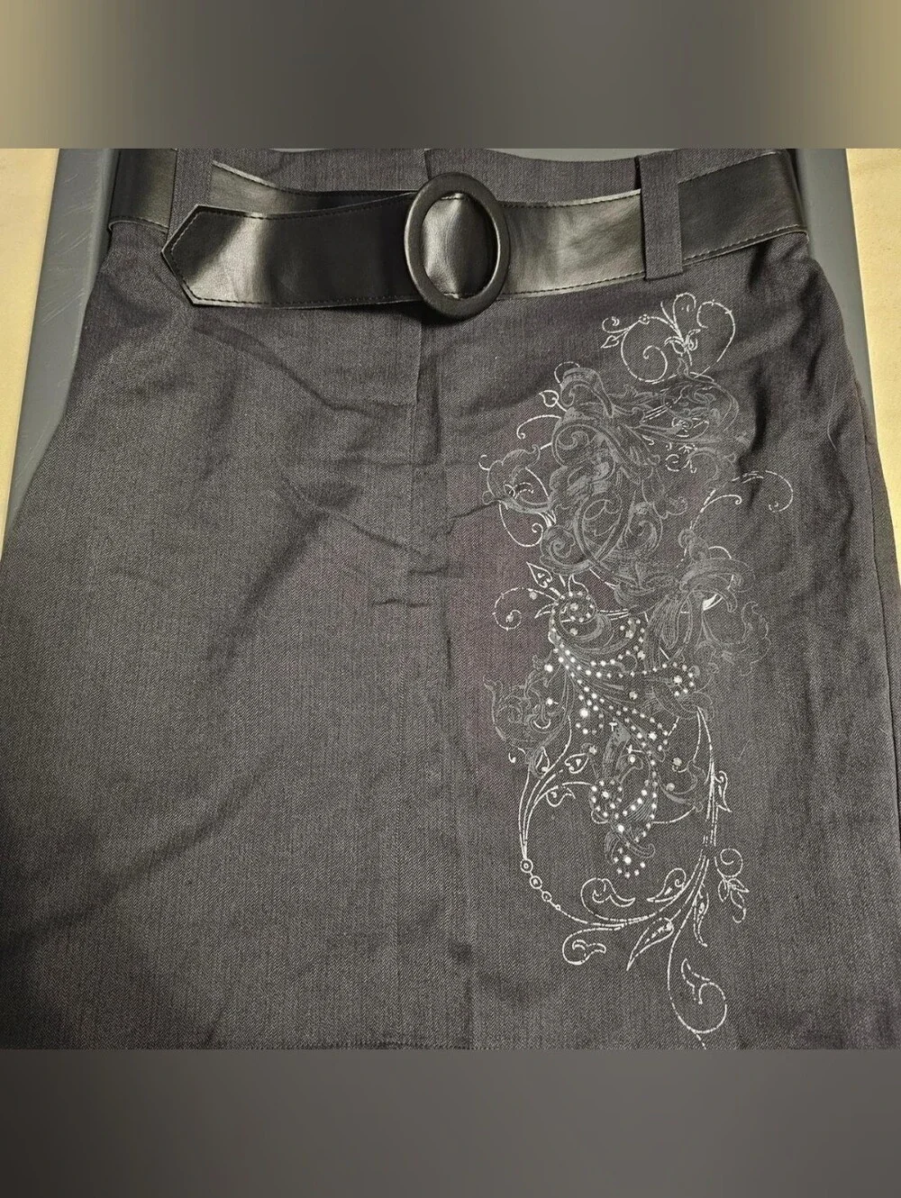 Maurice's Womens Black Skirt With A Grunge Vibe